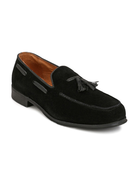 

Hi RELs Men Black Suede Casual Shoes