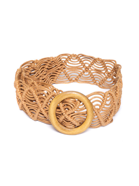 

Pipa Bella Women Brown Braided Steezy Lace Belt