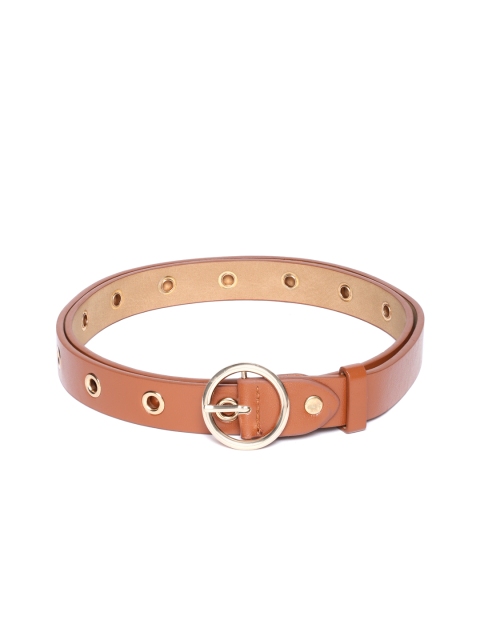 

Pipa Bella Women Brown Faux Leather Studded Belt