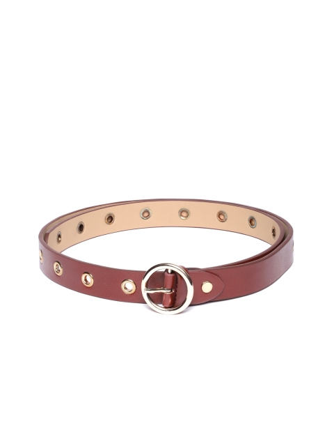 

Pipa Bella Women Maroon Faux Leather Studded Belt