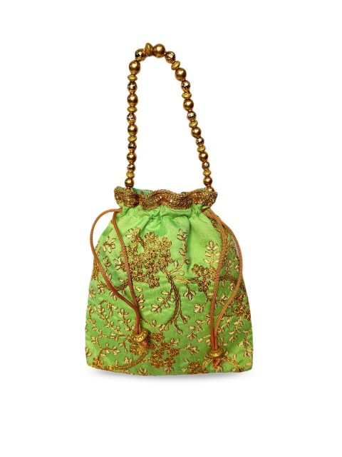 

CRAYTON Women Green Clutches