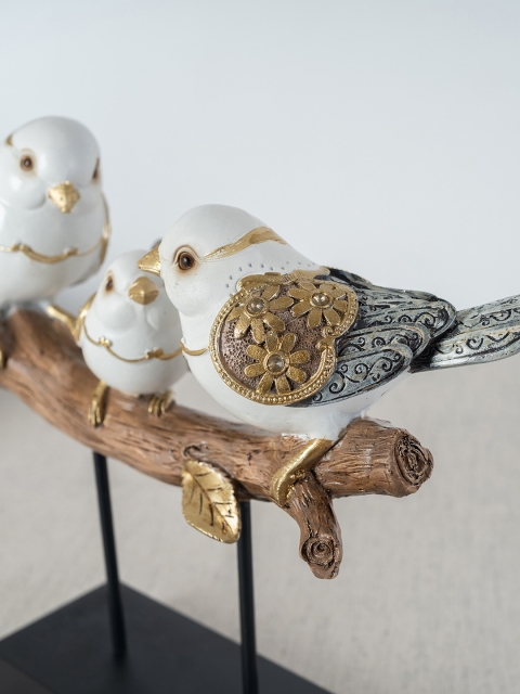 

HomeTown White Bird On Tree Showpieces