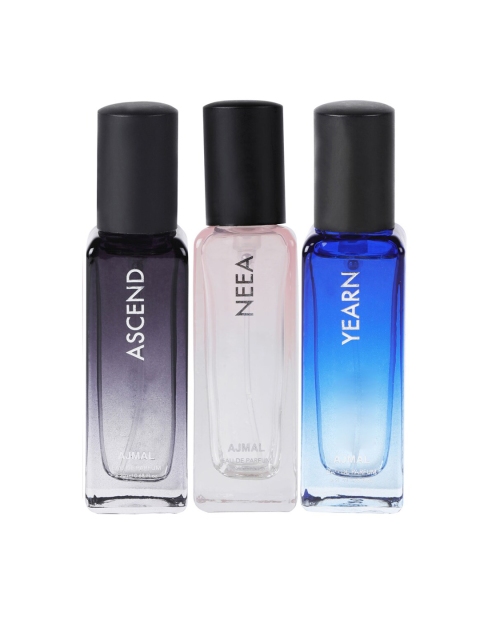 

Ajmal Set of 3 Ascend Neea Yearn EDP 220 ml, Black