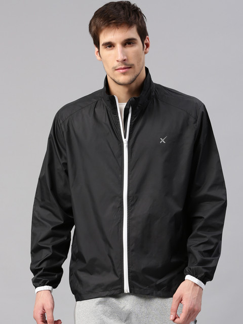 

HRX by Hrithik Roshan Men Black Solid Sporty Jacket