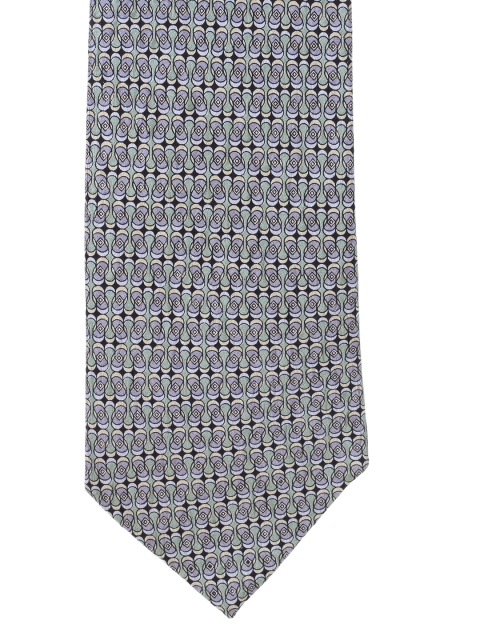 

Alvaro Castagnino Men Grey Printed Tie