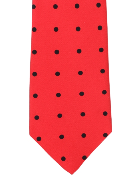

Alvaro Castagnino Red Dot Patterned Tie