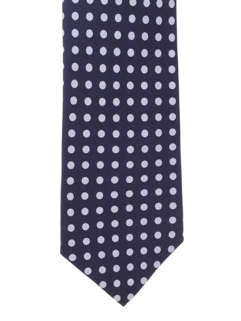 

Alvaro Castagnino Navy Dot Patterned Tie, Navy blue