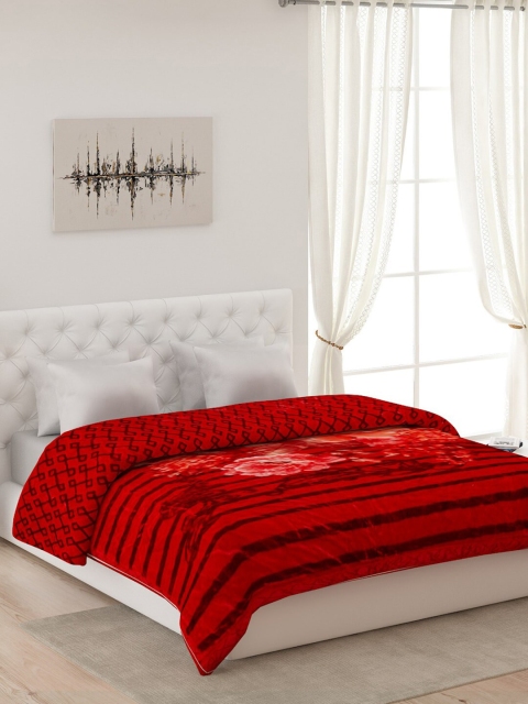 

Monte Carlo Red & Black Striped Heavy Winter Double Bed Blanket