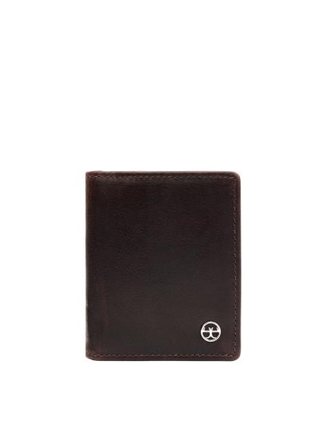 

Eske Unisex Brown Leather Card Holder