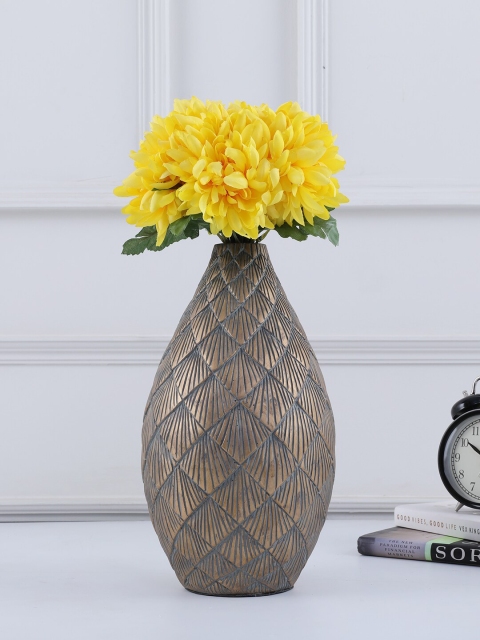 

HomeTown Yellow & Green Chrysanthemum Artificial Floral Bunch