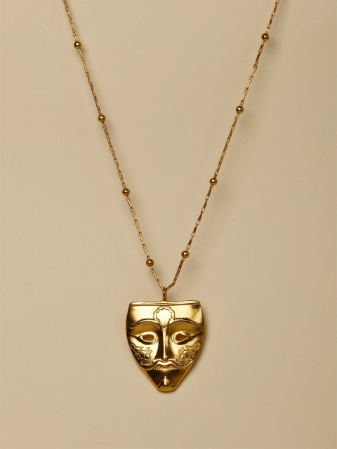

STILSKII Unisex Gold-Toned Brass Gold-Plated Necklace