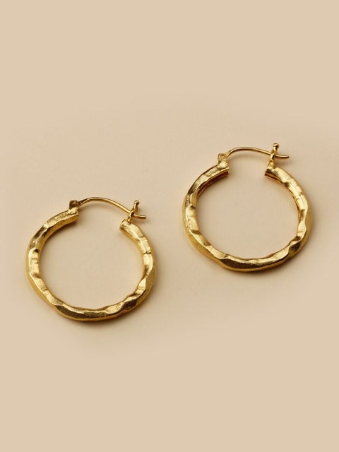

STILSKII Gold-Toned Contemporary Hoop Earrings