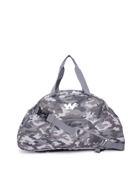 

Wildcraft Unisex Grey Supernova Camouflage Print Duffel Bag cum Backpack