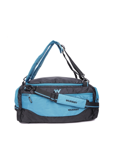

Wildcraft Unisex Blue & Black Venturer Colourblocked Duffel Bag