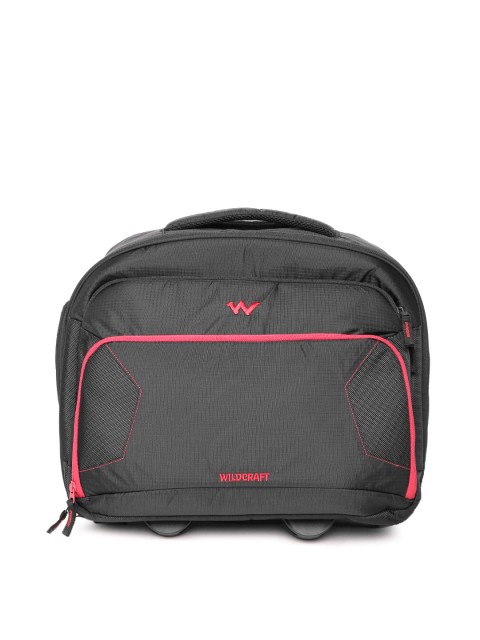 

Wildcraft Unisex Black Trolley Bag