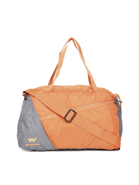 

Wildcraft Unisex Orange Tinker Duffel Bag with Shoulder Strap