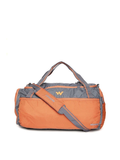 

Wildcraft Unisex Orange & Grey Commuter 2 Colourblocked Duffel Bag