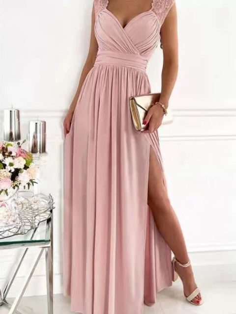 

BoStreet Pink Maxi Dress