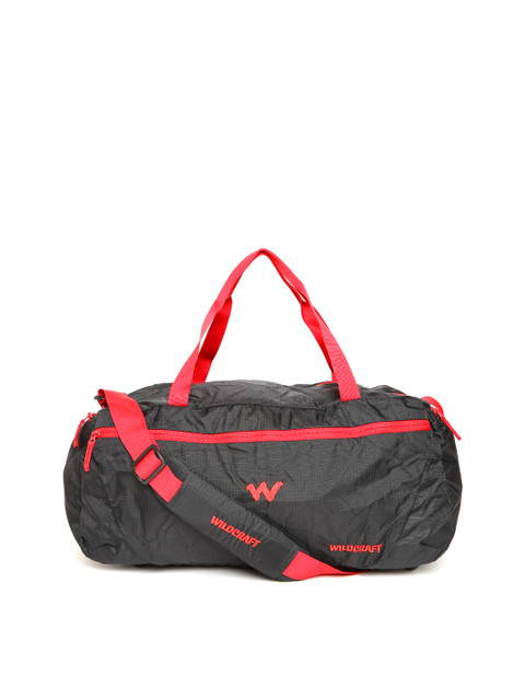 

Wildcraft Unisex Black Vagrant Duffel Bag with Shoulder Strap