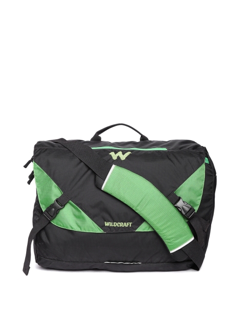

Wildcraft Unisex Black Zavan Messenger Bag