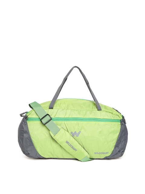 

Wildcraft Unisex Fluorescent Green Vagrant Duffel Bag with Shoulder Strap