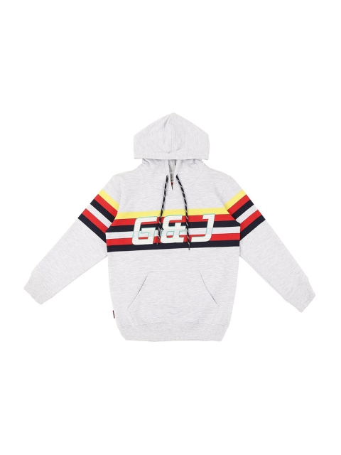 

Gini and Jony Boys White Hooded Sweatshirt