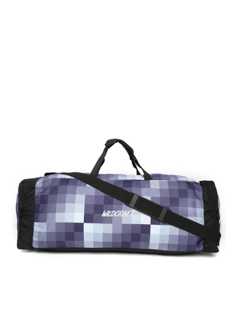 

Wildcraft Unisex Purple Checked Power Duffel Bag