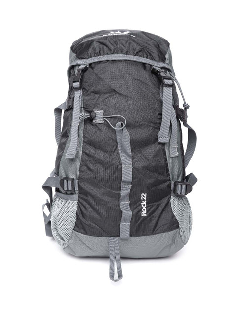 

Wildcraft Unisex Grey & Black Rock Rucksack