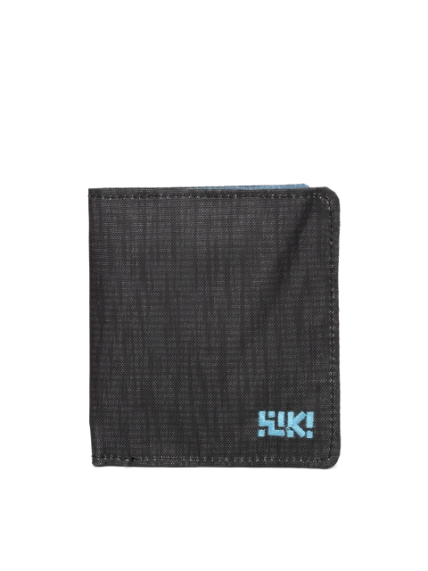 

Wiki by Wildcraft Unisex Black Twofold Wallet