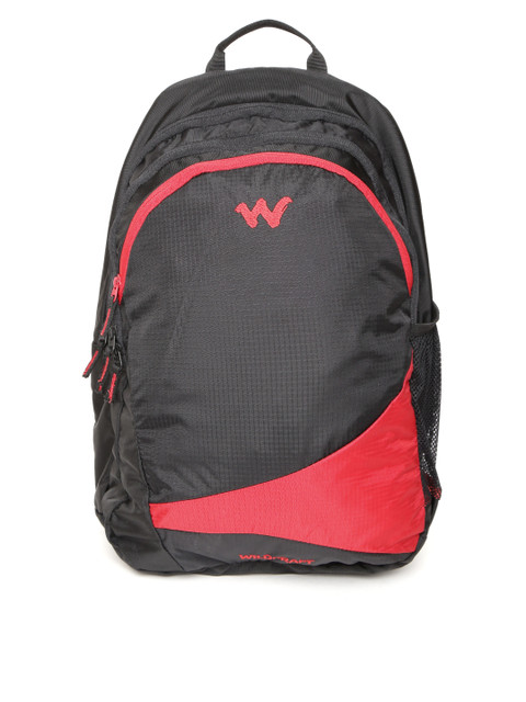 

Wildcraft Unisex Black Solid Backpack