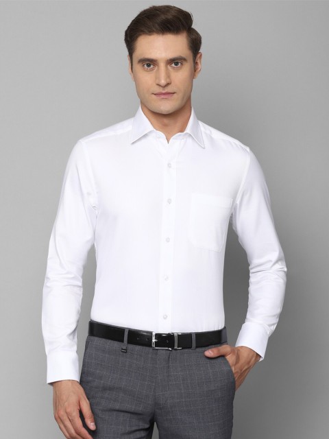 

Louis Philippe Men White Formal Shirt