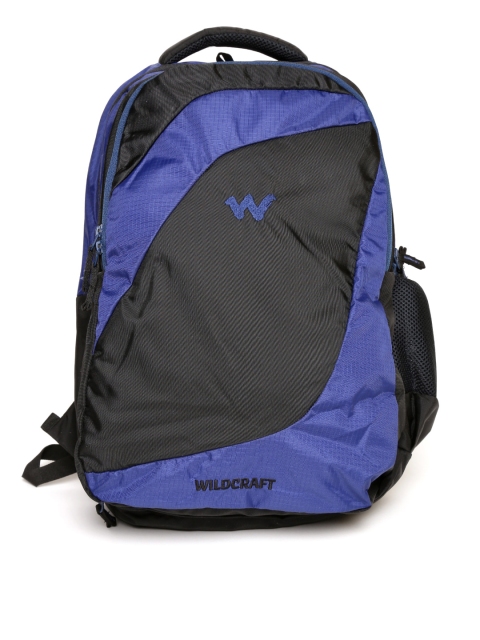 

Wildcraft Unisex Blue & Black Compact 3 Colourblocked Laptop Backpack