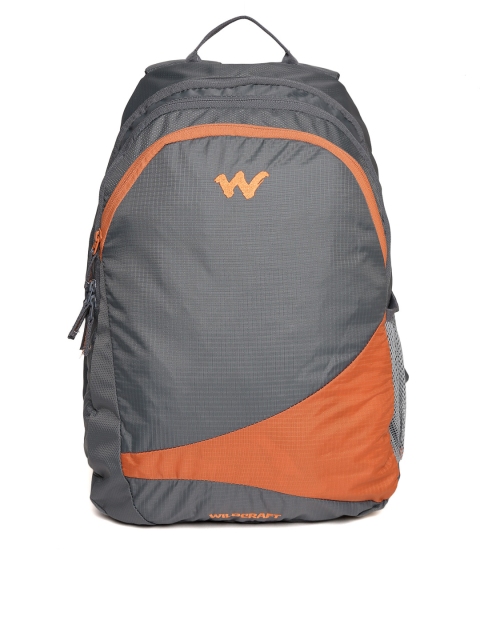 

Wildcraft Unisex Grey Compact 2 Solid Backpack
