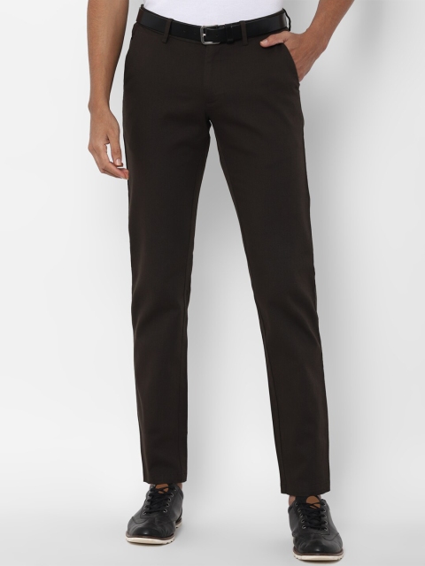 

Allen Solly Men Grey Slim Fit Trousers