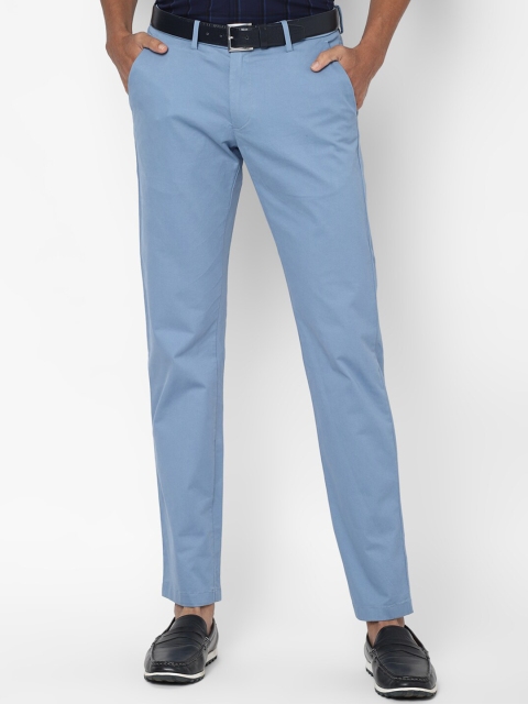 

Allen Solly Men Blue Slim Fit Trousers