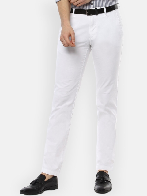 

Louis Philippe Sport Men White Slim Fit Trousers
