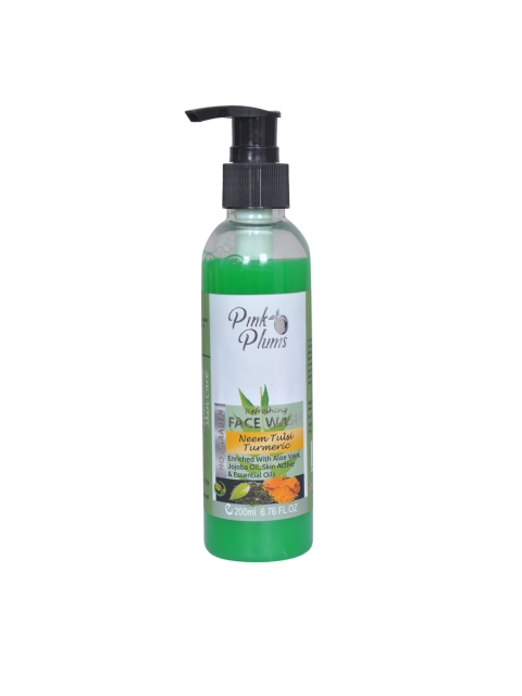 

Pink Plums Neem Tulsi Face Wash 200ml, Multi