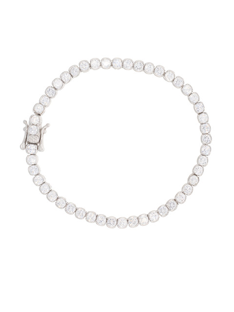 

ANAYRA Women White Bracelet, Silver