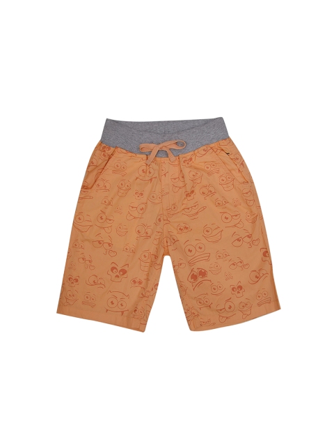 

Palm Tree Boys Orange Printed Shorts