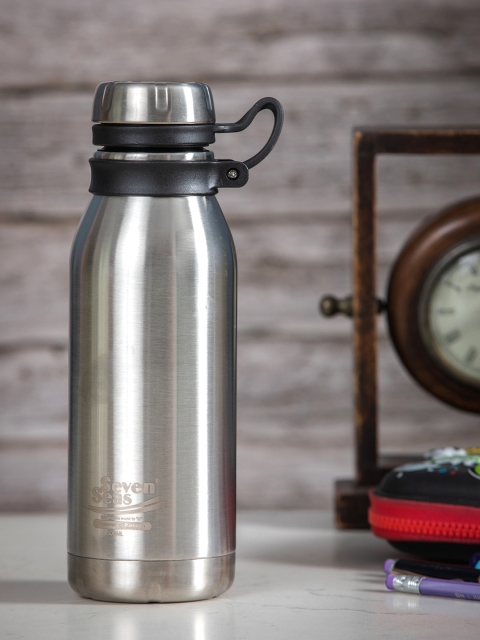 

GOODHOMES Silver-Toned Vaccum Steel Water Bottle - 500ml