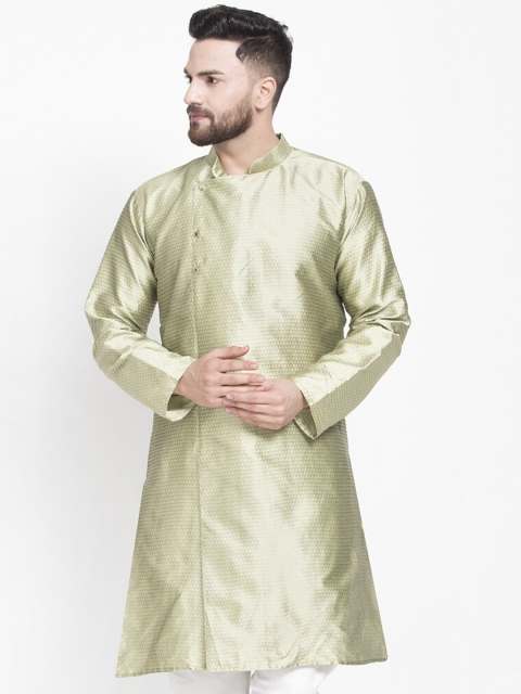 

Benstoke Men Gold-Toned Kurta
