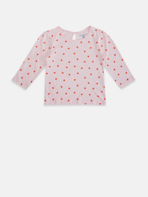 

Pantaloons Baby Girls Pink Printed T-shirt