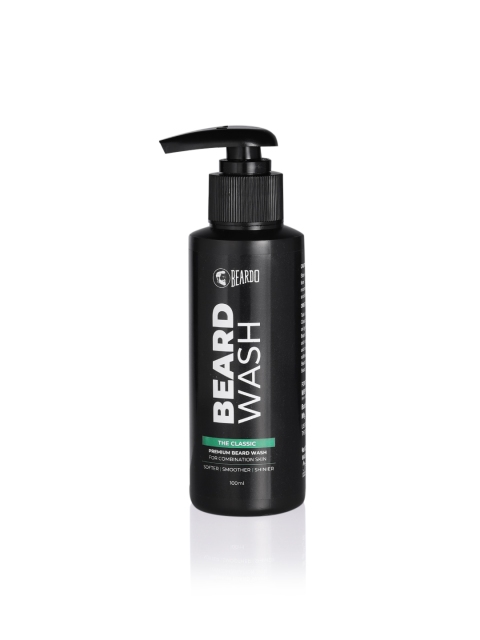 

BEARDO Men The Classic Beard Wash 100 ml, Black