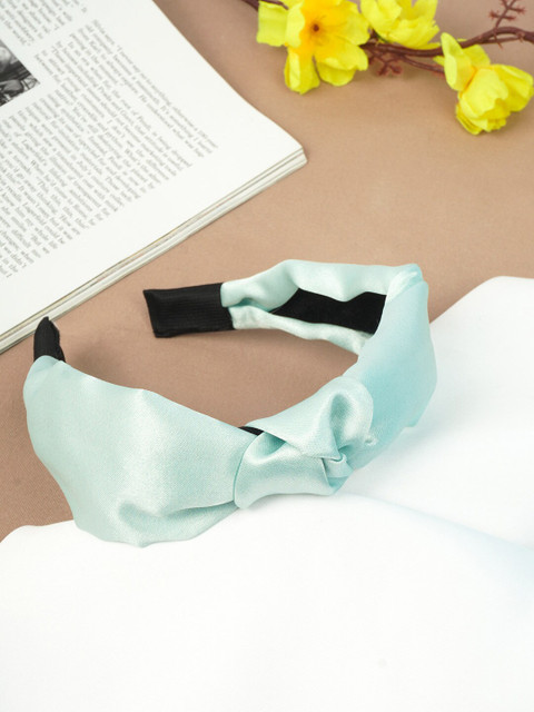 

Emmie Women White Knotted Hairband