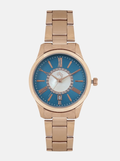 

DressBerry Women Blue & White Analogue Watch DB17-12B