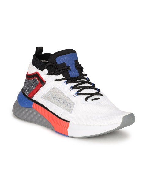 

Anta Men White Running Non-Marking Shoes