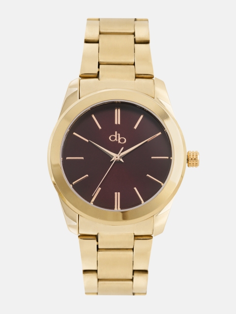 

DressBerry Women Black Analogue Watch DB17-20A, Burgundy