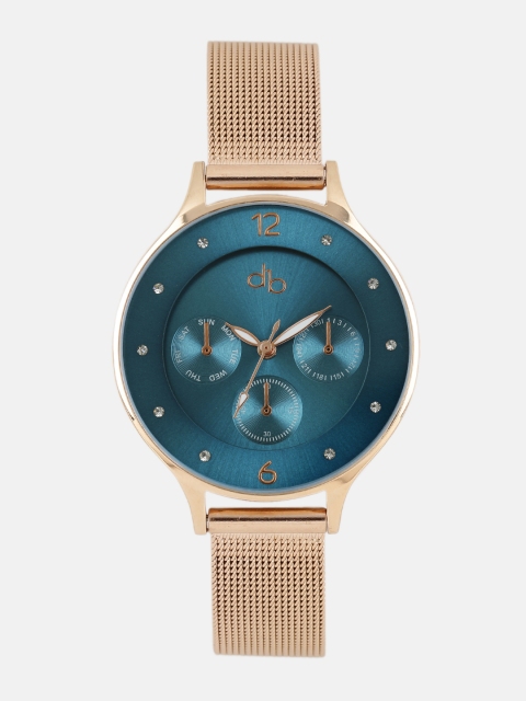 

DressBerry Women Teal Green Analogue Watch DB17-33C