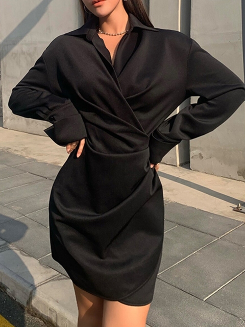 

URBANIC Black Dress