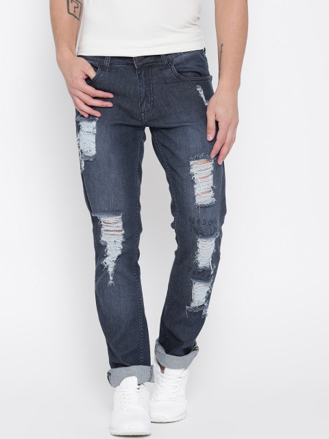 

Kook N Keech Men Blue Skinny Fit Mid-Rise Mildly Distressed Stretchable Jeans